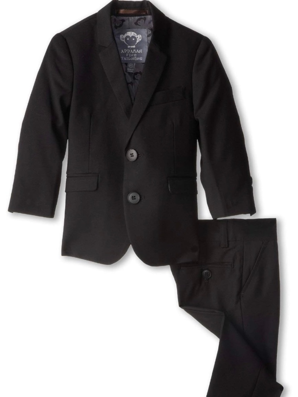 Appaman Boys' Vintage Black Mod Suit - Size 12